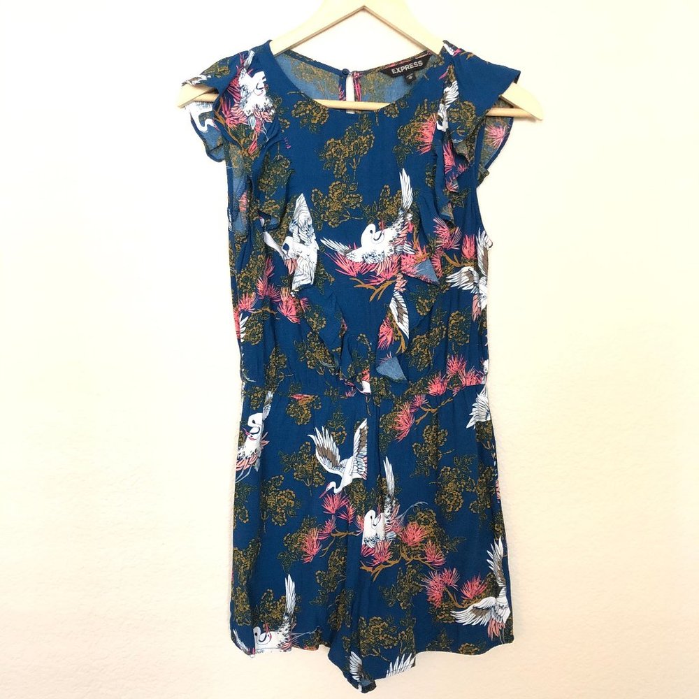Express ruffled romper
